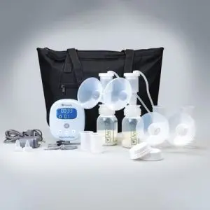 Ameda Mya Joy PLUS Double Electric Breast Pump with Tote Bag