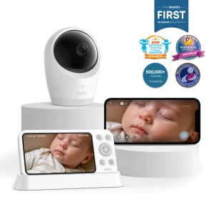 Eufy E21 Baby Monitor w/4K Camera and Charging Base
