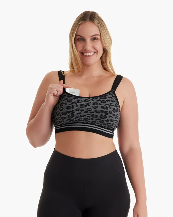 MOMCOZY 4-IN-1 HANDS FREE SEAMLESS STRETCH FABRIC PUMPING BRA HF022 (YN12)