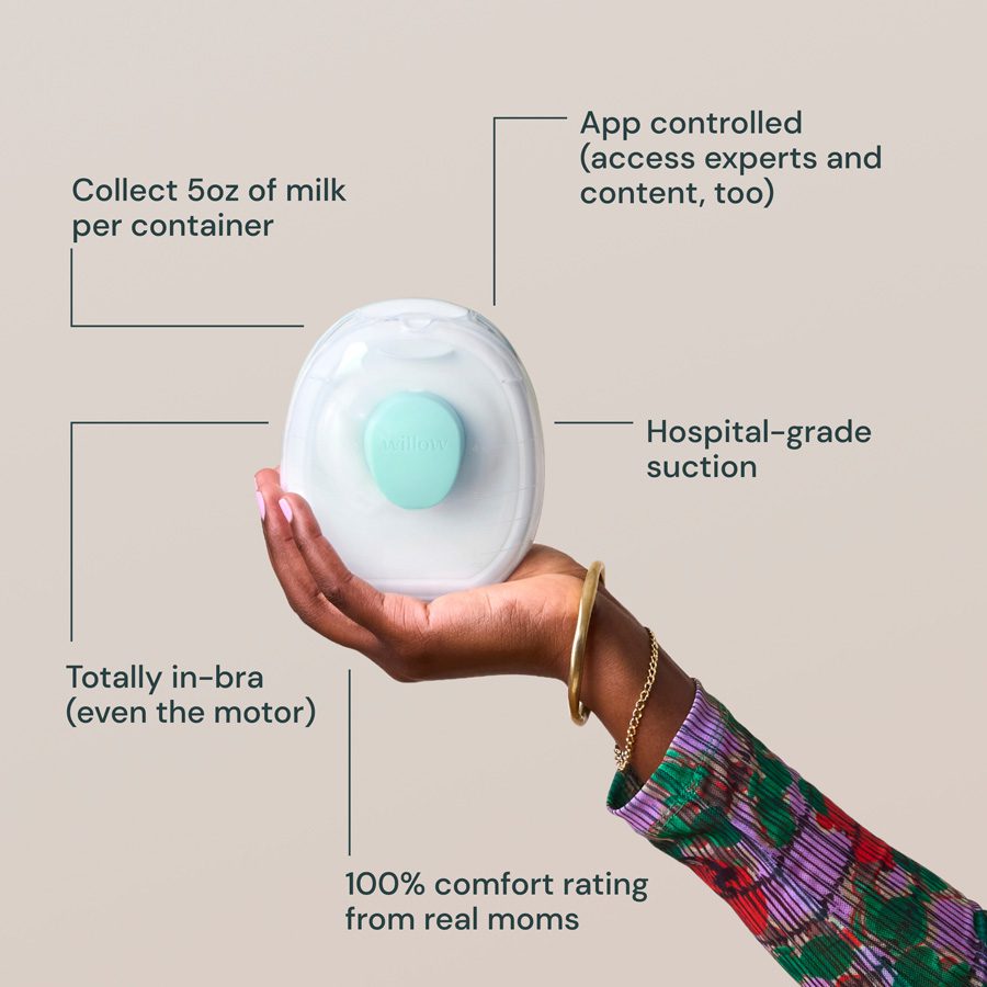 Willow breast pump finally gets reusable milk container, freeing