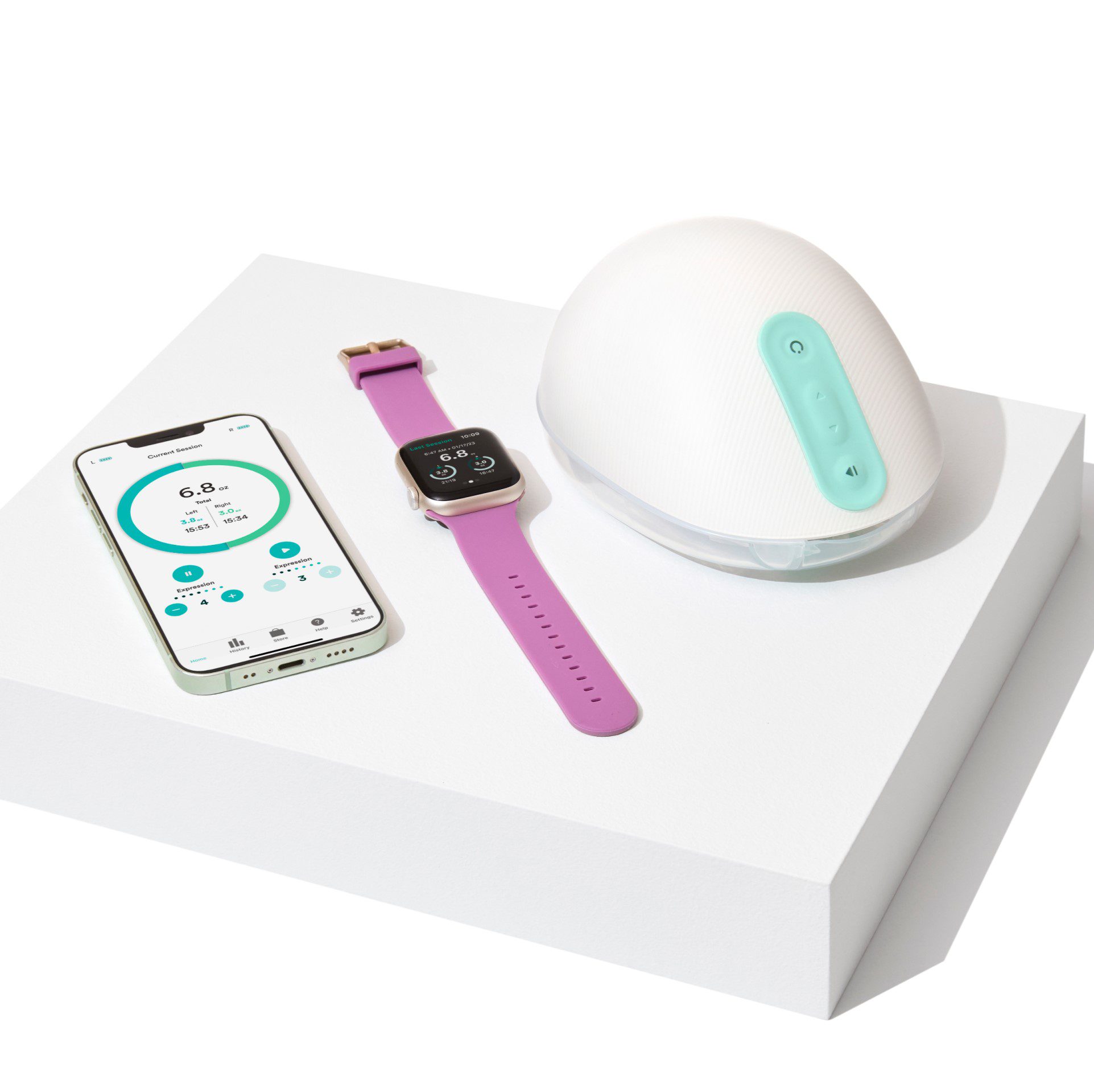 Willow 360™ Wearable Breast Pump - 360° Mobility