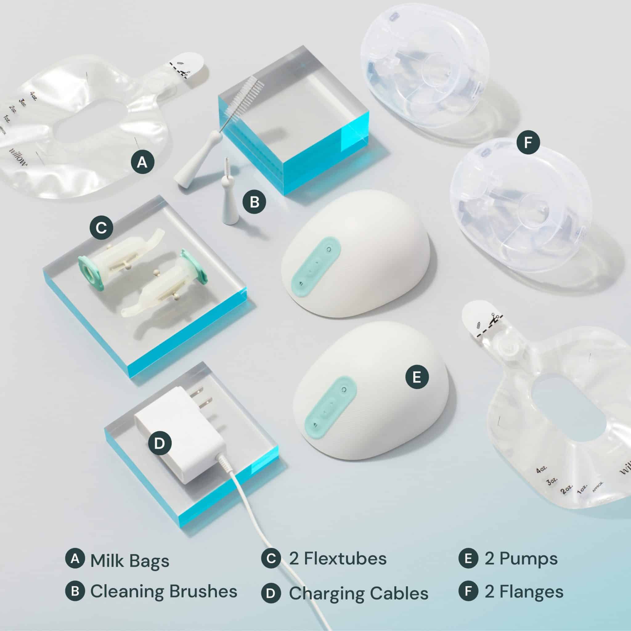 Willow 360™ Wearable Breast Pump - 360° Mobility