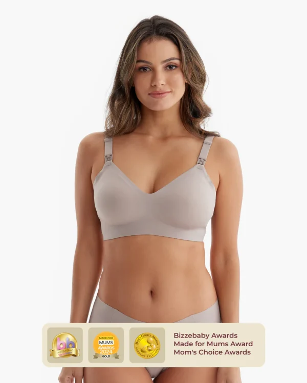 MOMCOZY ULTRA SOFT & OMNI MATERNITY NURSING BRA YN21, BEIGE
